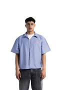 VC-101/ SHORT SLEEVES STRIPED SHIRT