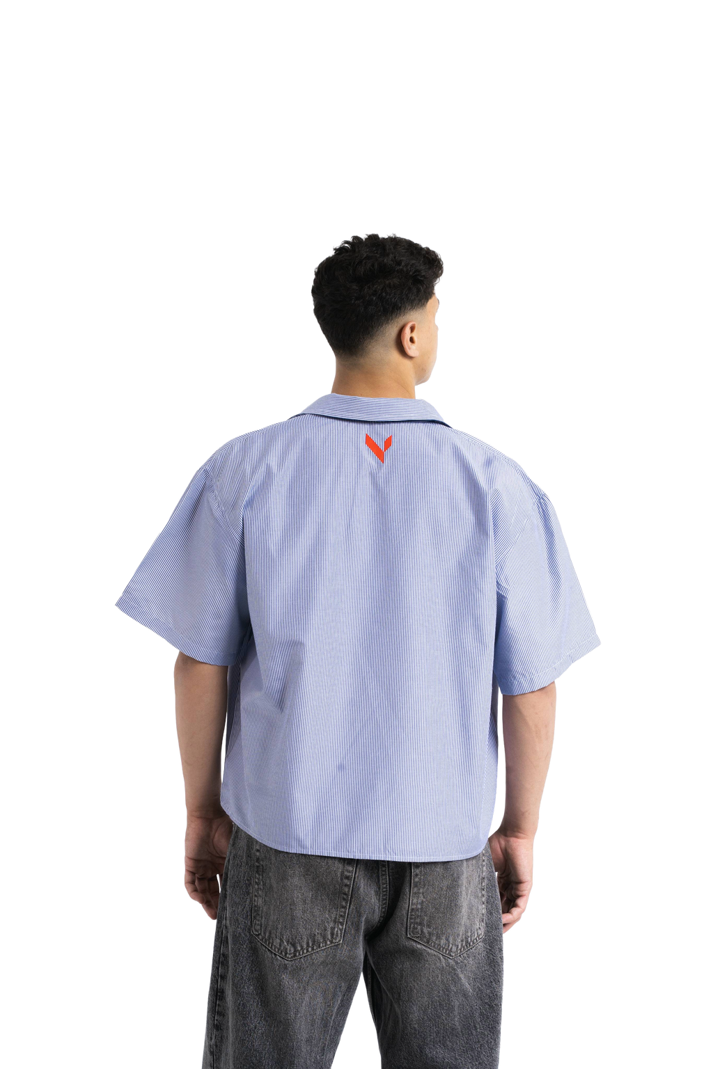 VC-101/ SHORT SLEEVES STRIPED SHIRT
