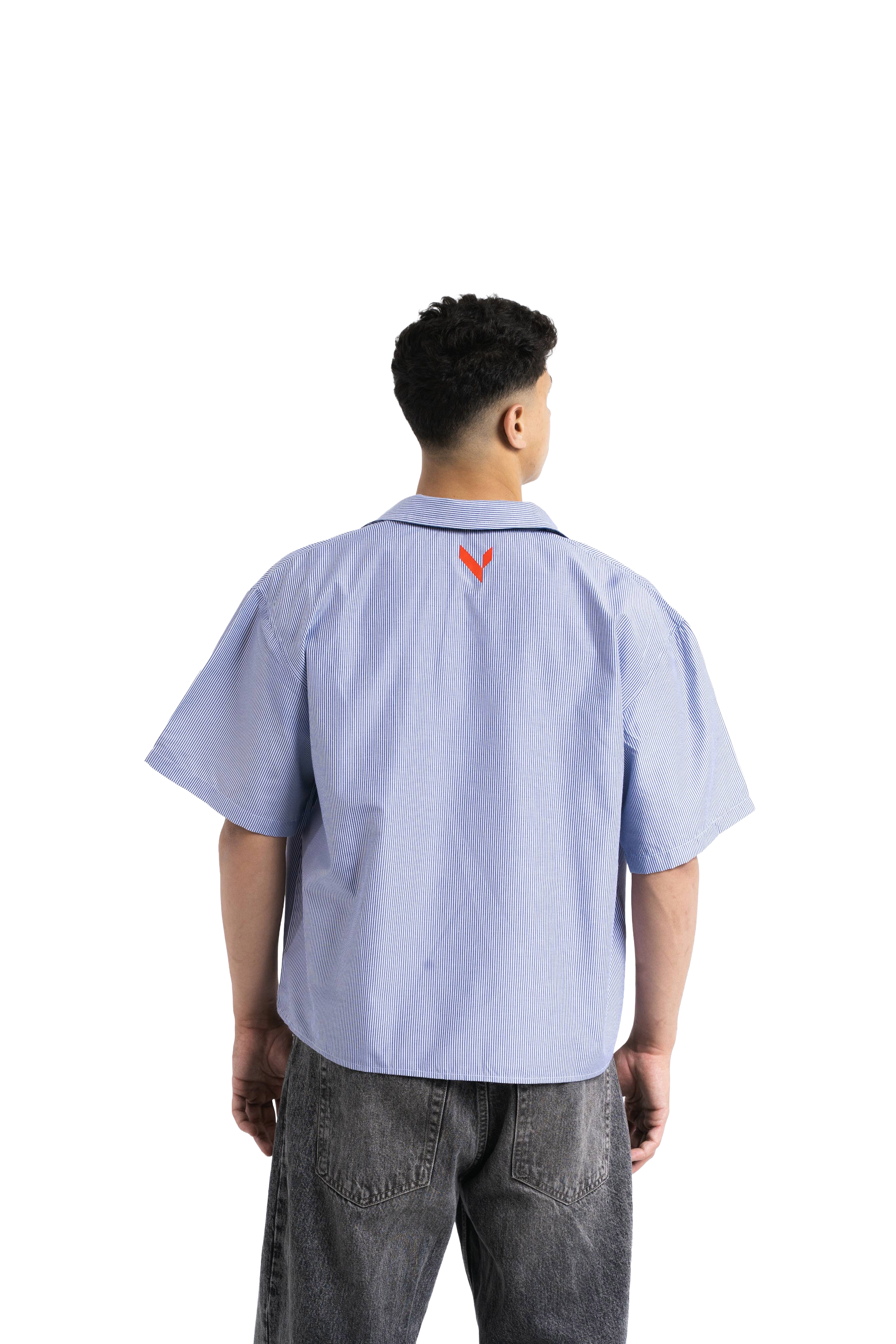 VC-101/ SHORT SLEEVES STRIPED SHIRT