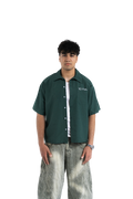 VC-102/ SHORT SLEEVE EMERALD GREEN SHIRT