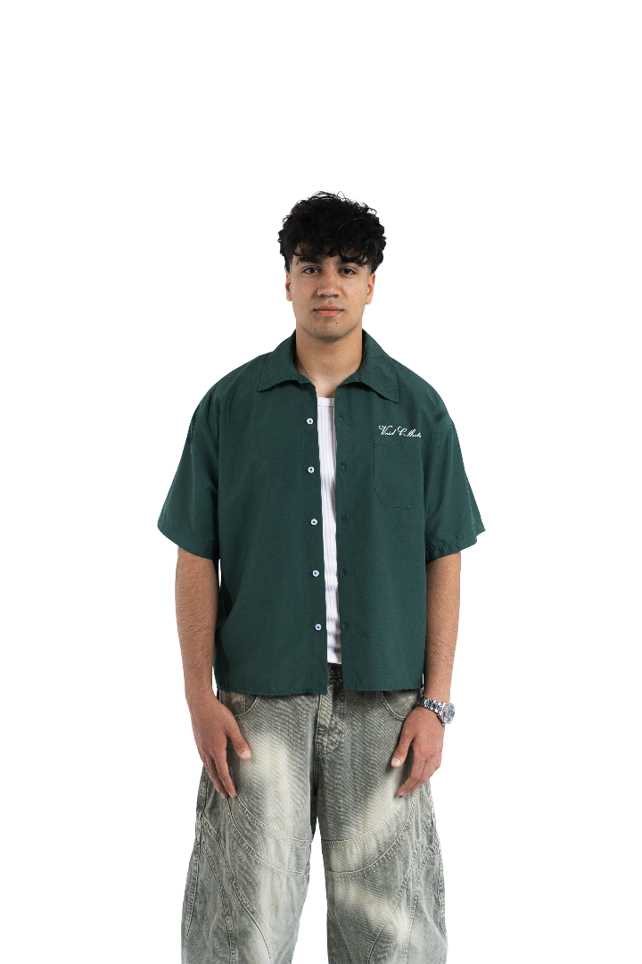VC-102/ SHORT SLEEVE EMERALD GREEN SHIRT