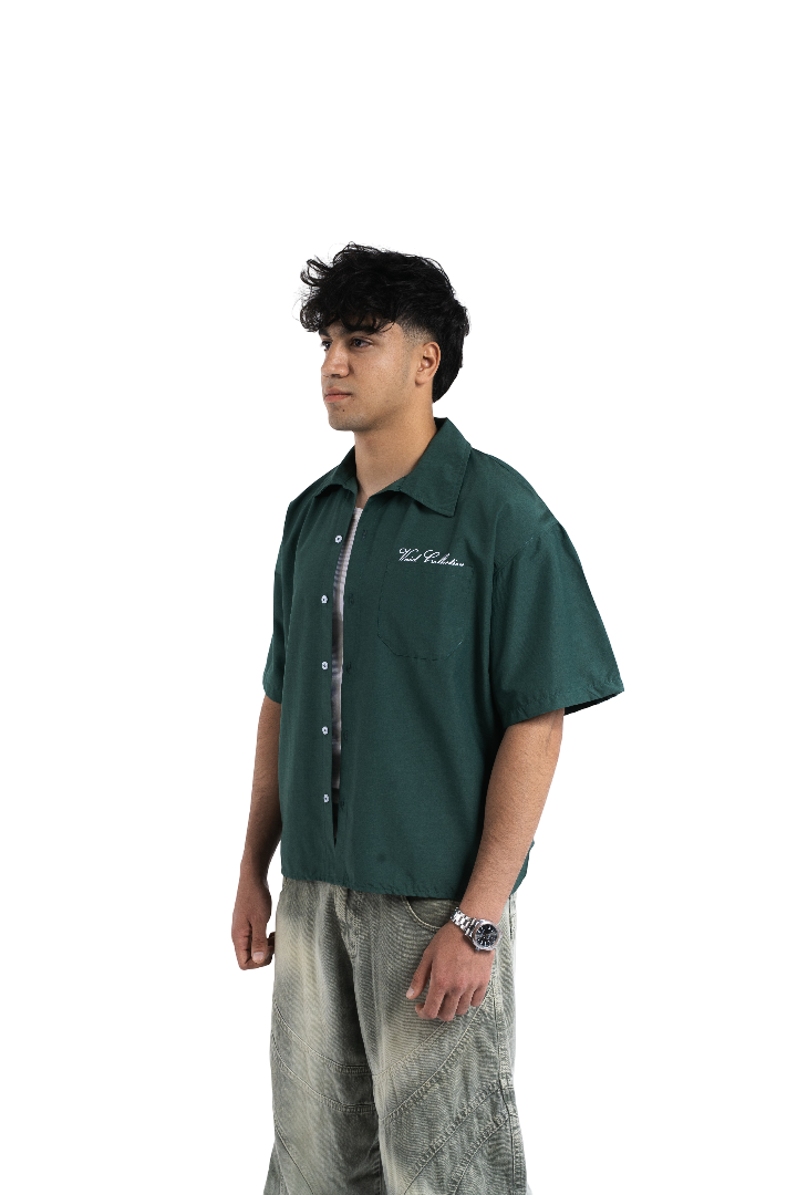 VC-102/ SHORT SLEEVE EMERALD GREEN SHIRT