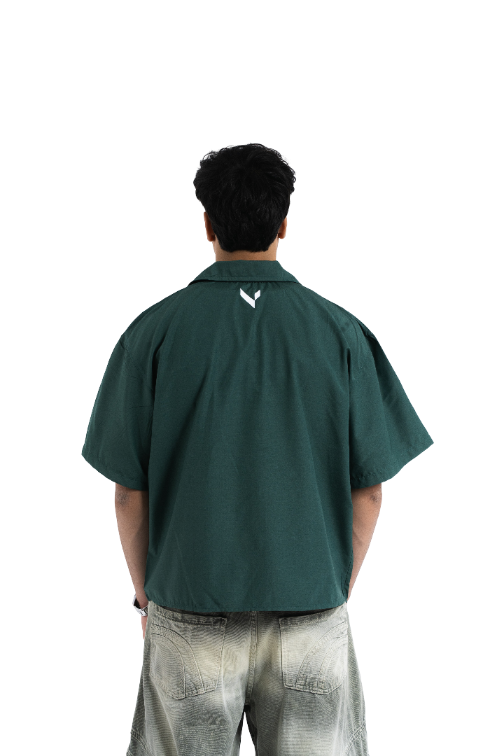 VC-102/ SHORT SLEEVE EMERALD GREEN SHIRT