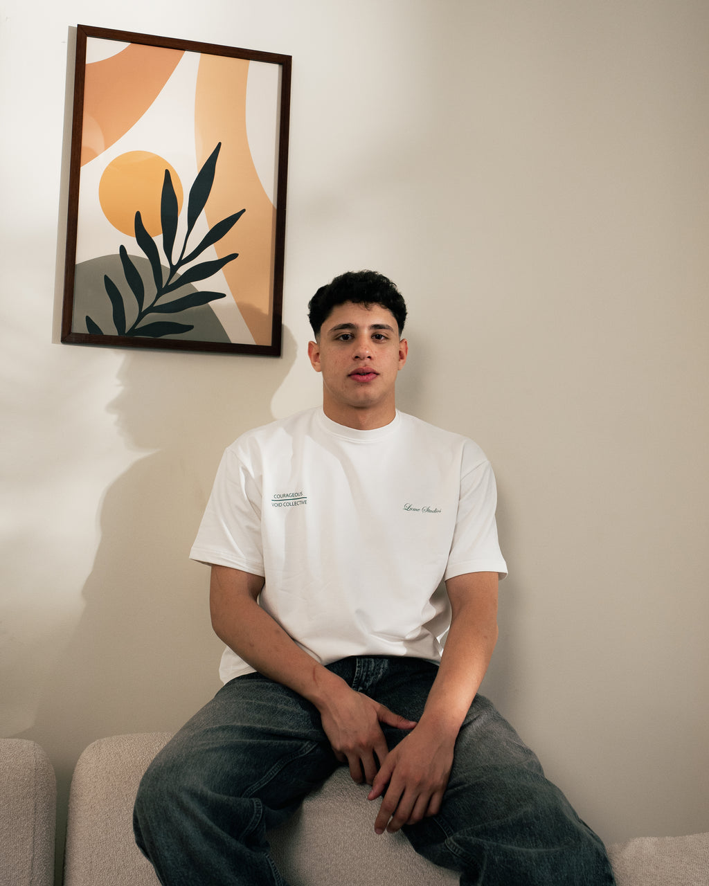 VC-105/ ROUND BOXY FIT T-SHIRT