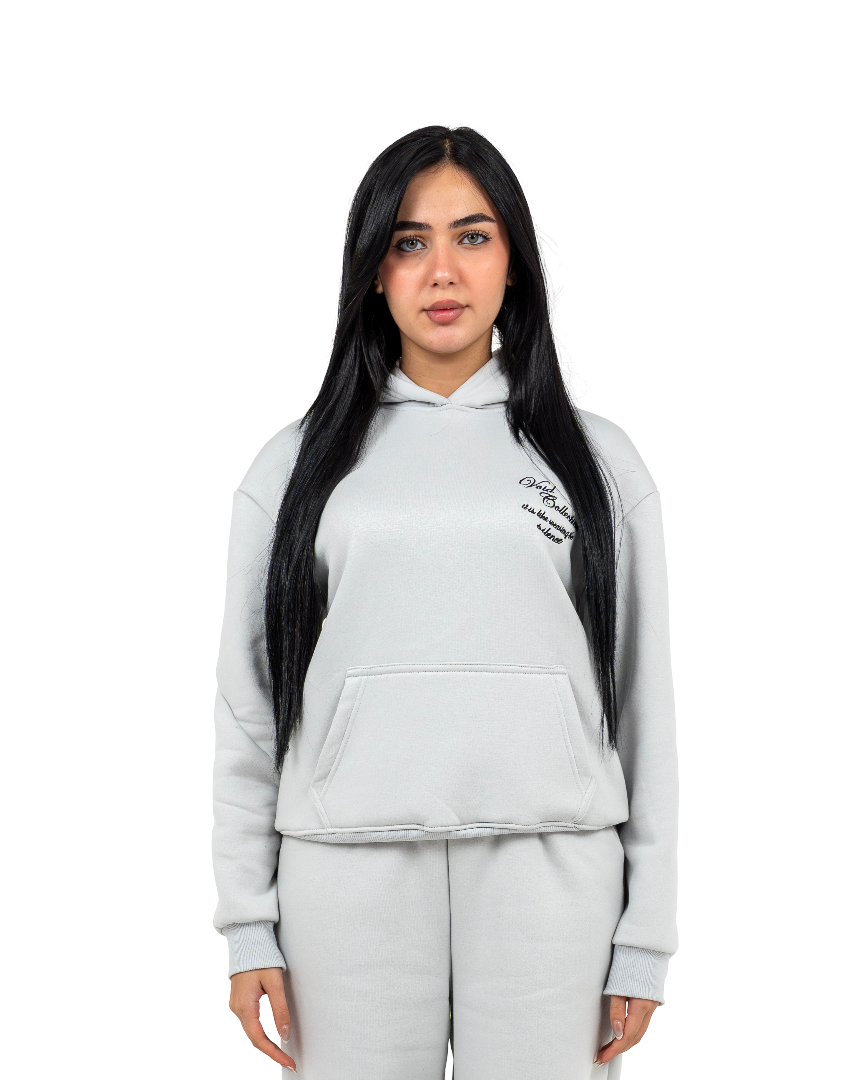 VC-096/ ASH SILVER HOODIE