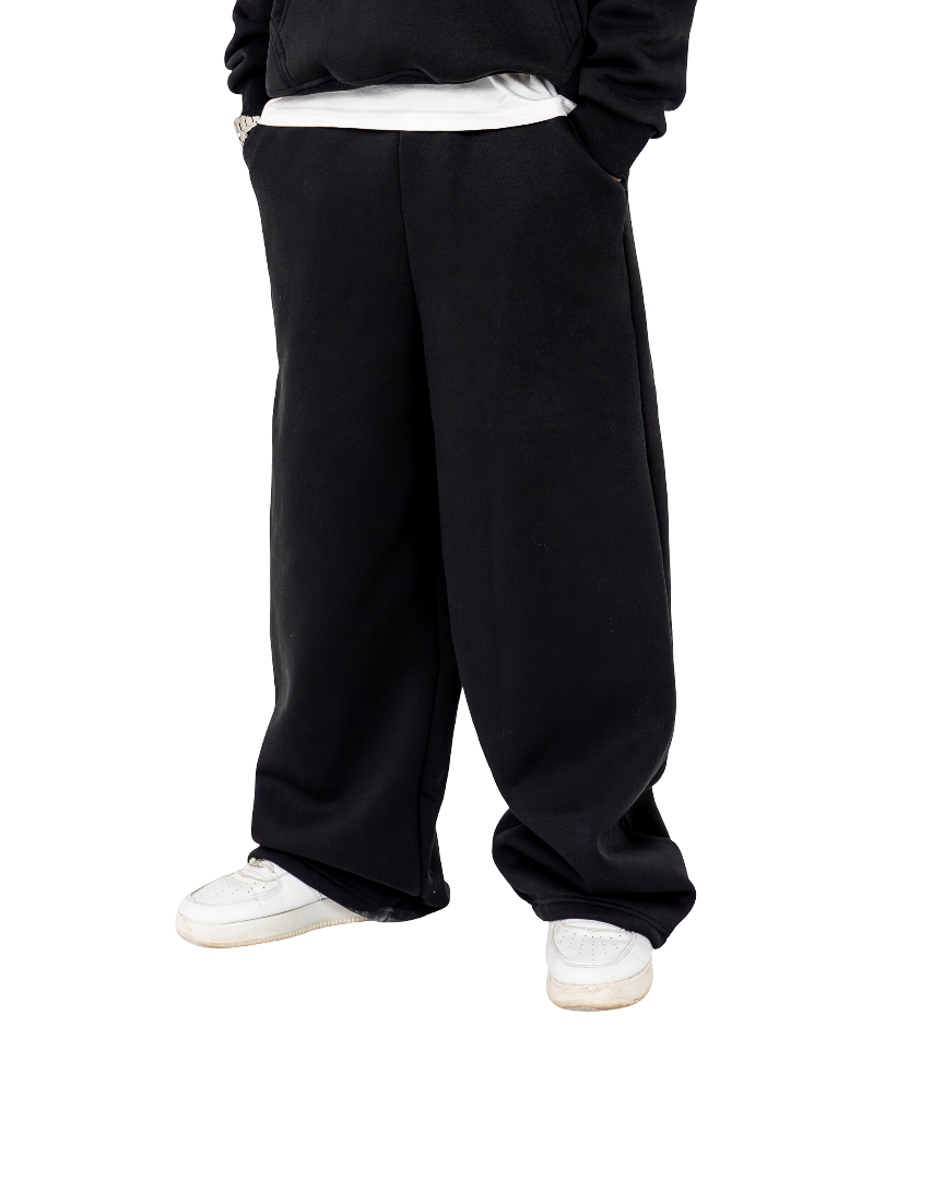 VC-095/ BLACK VEIN SWEATPANTS